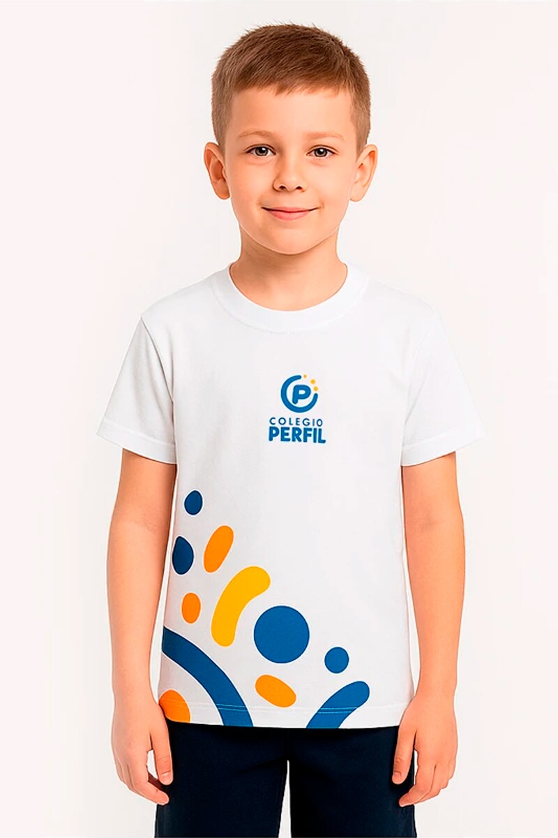 CAMISA TRAD INFANTIL GOL CARECA 100%CO BRANCO L.188  - PERFIL
