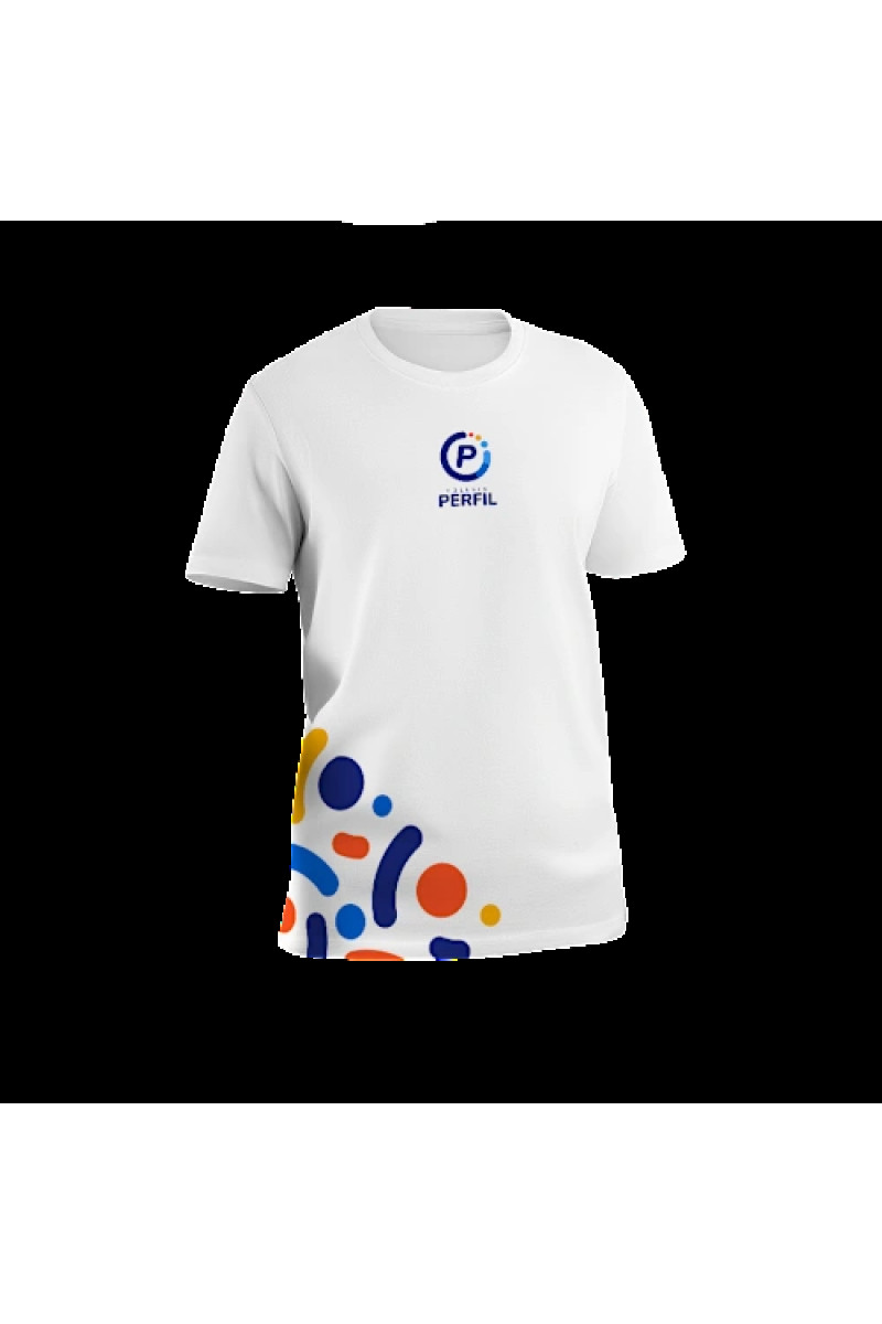 CAMISA TRAD INFANTIL GOL CARECA 100%CO BRANCO L.188  - PERFIL